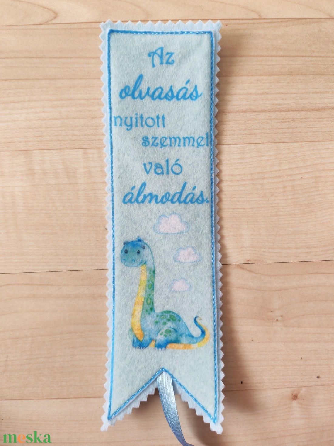 Filc könyvjelző - könyv & zene - könyvjelző - Meska.hu