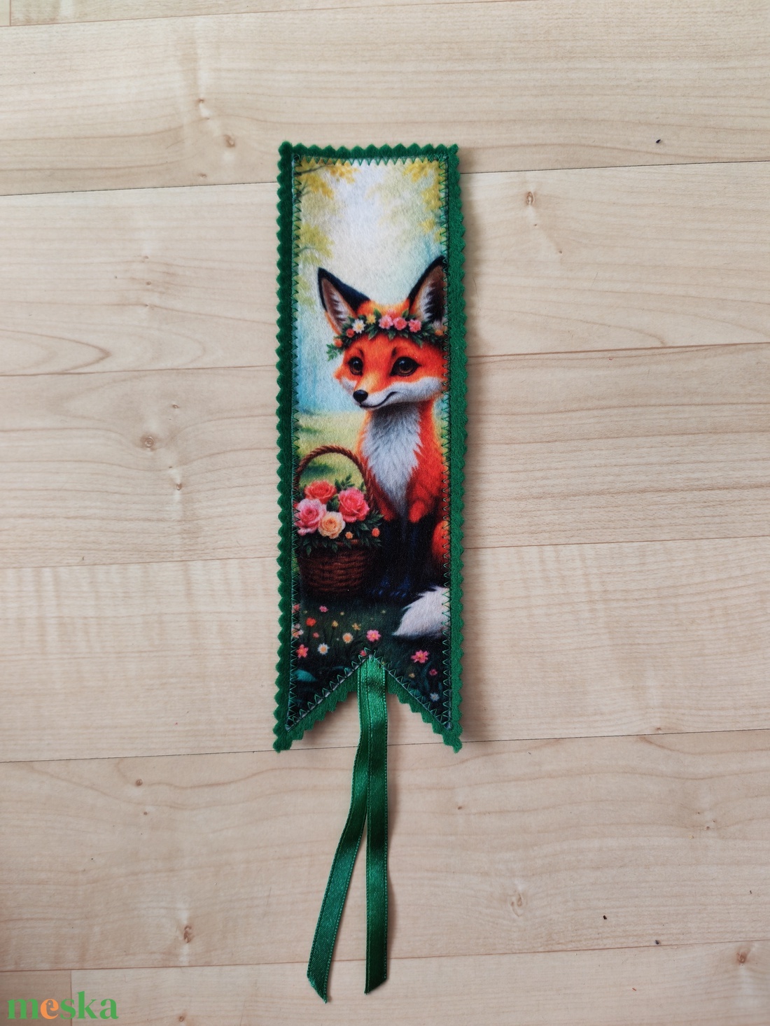 Filc könyvjelző - könyv & zene - könyvjelző - Meska.hu