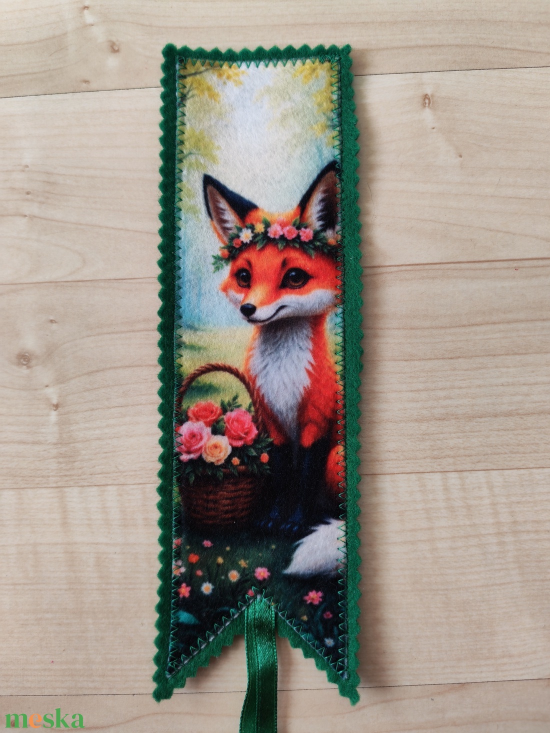 Filc könyvjelző - könyv & zene - könyvjelző - Meska.hu