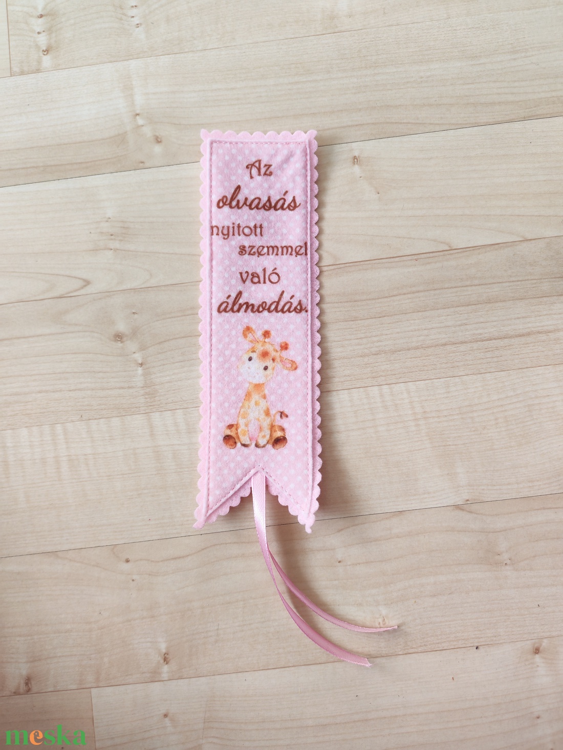 Filc könyvjelző - könyv & zene - könyvjelző - Meska.hu