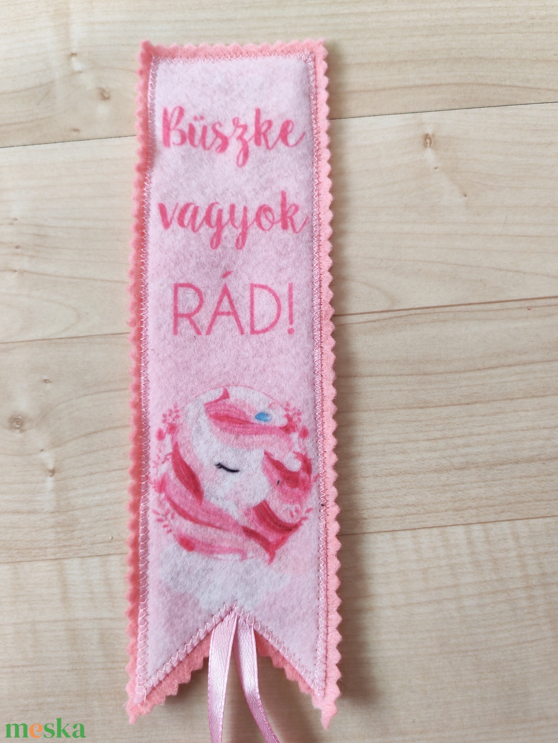 Filc könyvjelző - könyv & zene - könyvjelző - Meska.hu