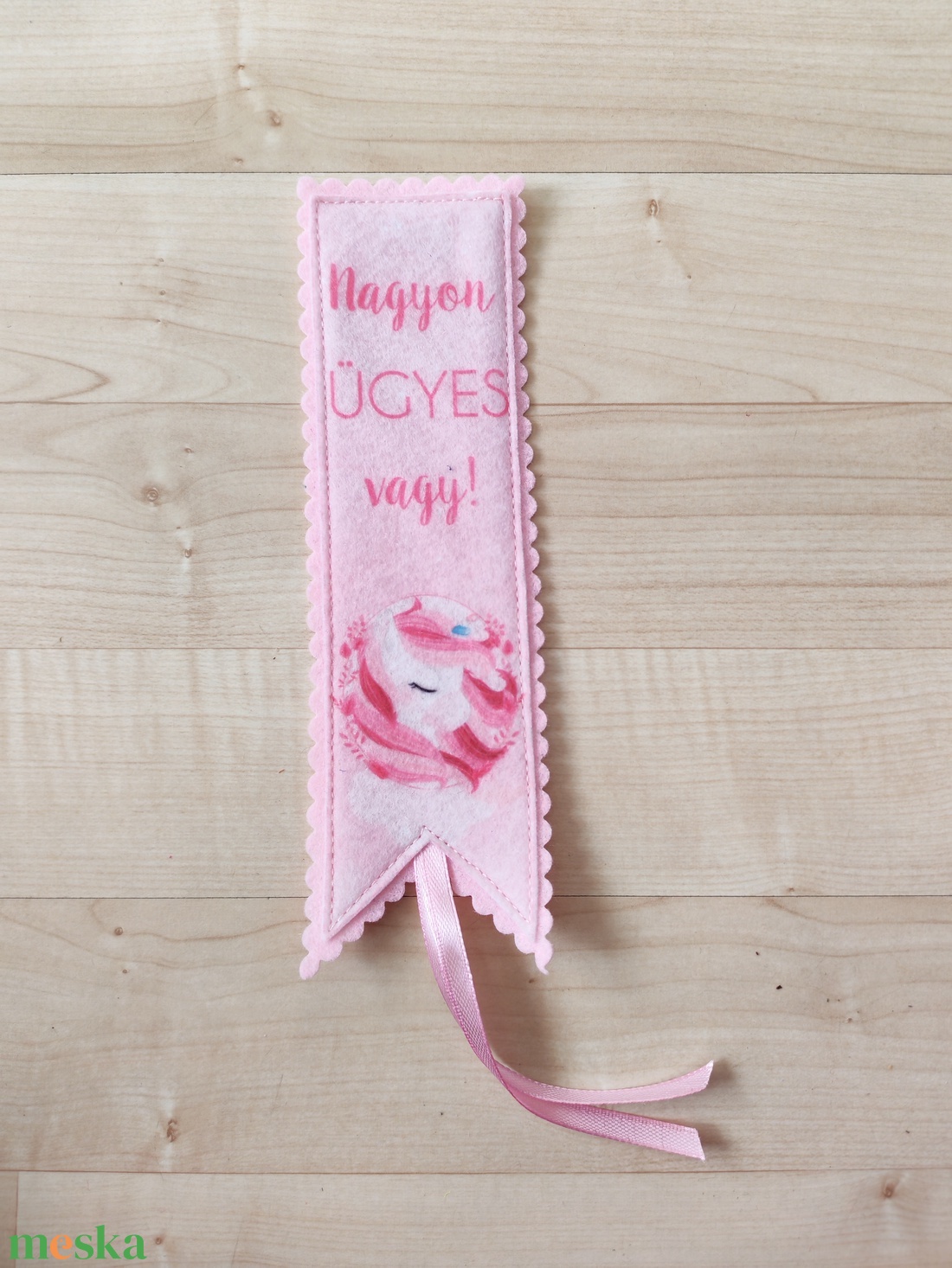 Filc könyvjelző - könyv & zene - könyvjelző - Meska.hu