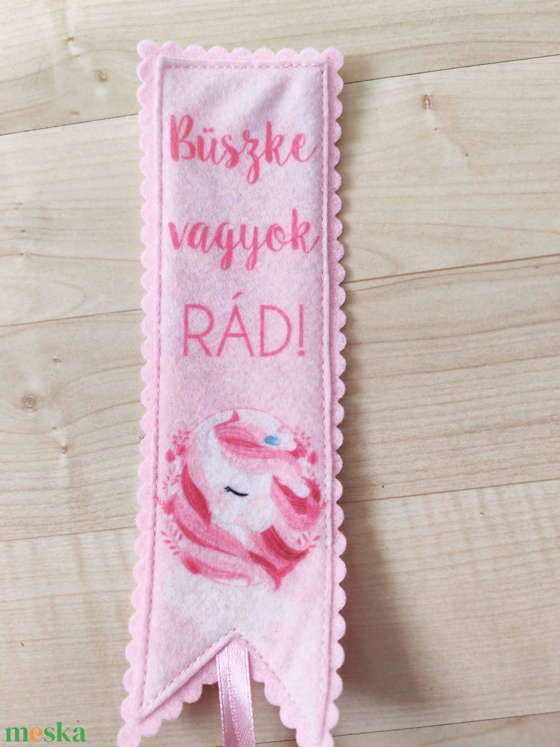 Filc könyvjelző - könyv & zene - könyvjelző - Meska.hu