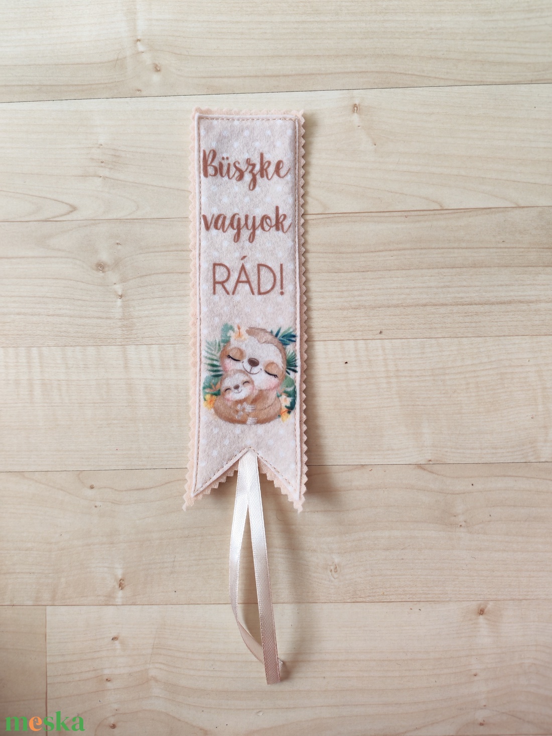 Filc könyvjelző - könyv & zene - könyvjelző - Meska.hu