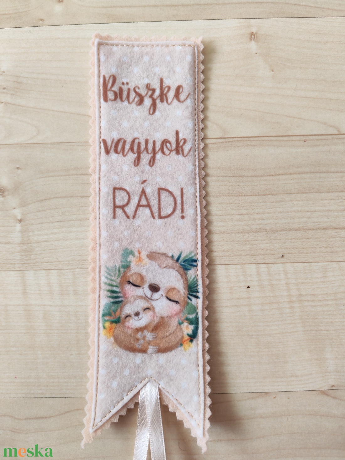 Filc könyvjelző - könyv & zene - könyvjelző - Meska.hu