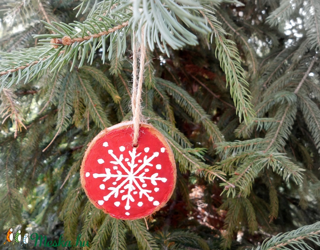 AKCIÓ! Téli hangulat - 6 db kézzel festett karácsonyi dísz - - Meska.hu AKCIÓ! Téli hangulat - 6 db kézzel festett karácsonyi dísz - - Meska.hu