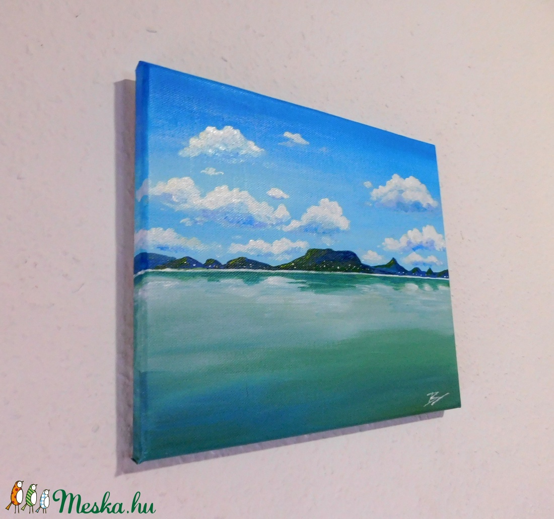 Balaton - akril festmény -  - Meska.hu