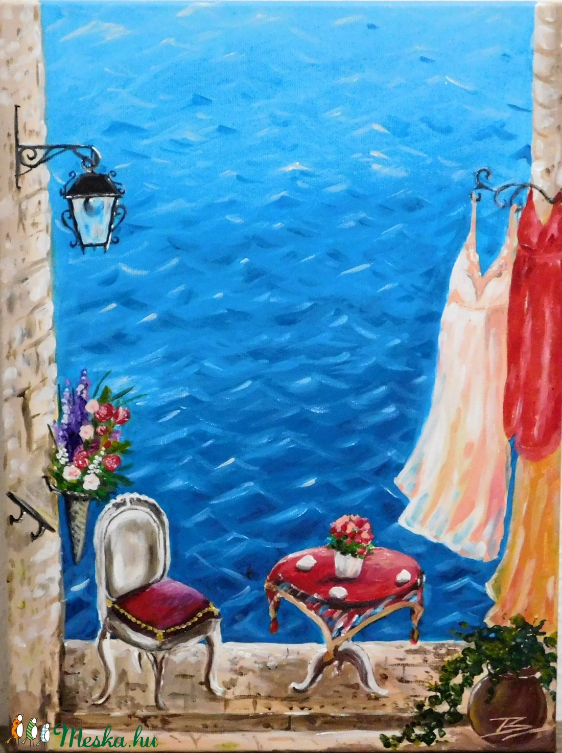 Rovinj - akril festmény - - Meska.hu Rovinj - akril festmény - - Meska.hu