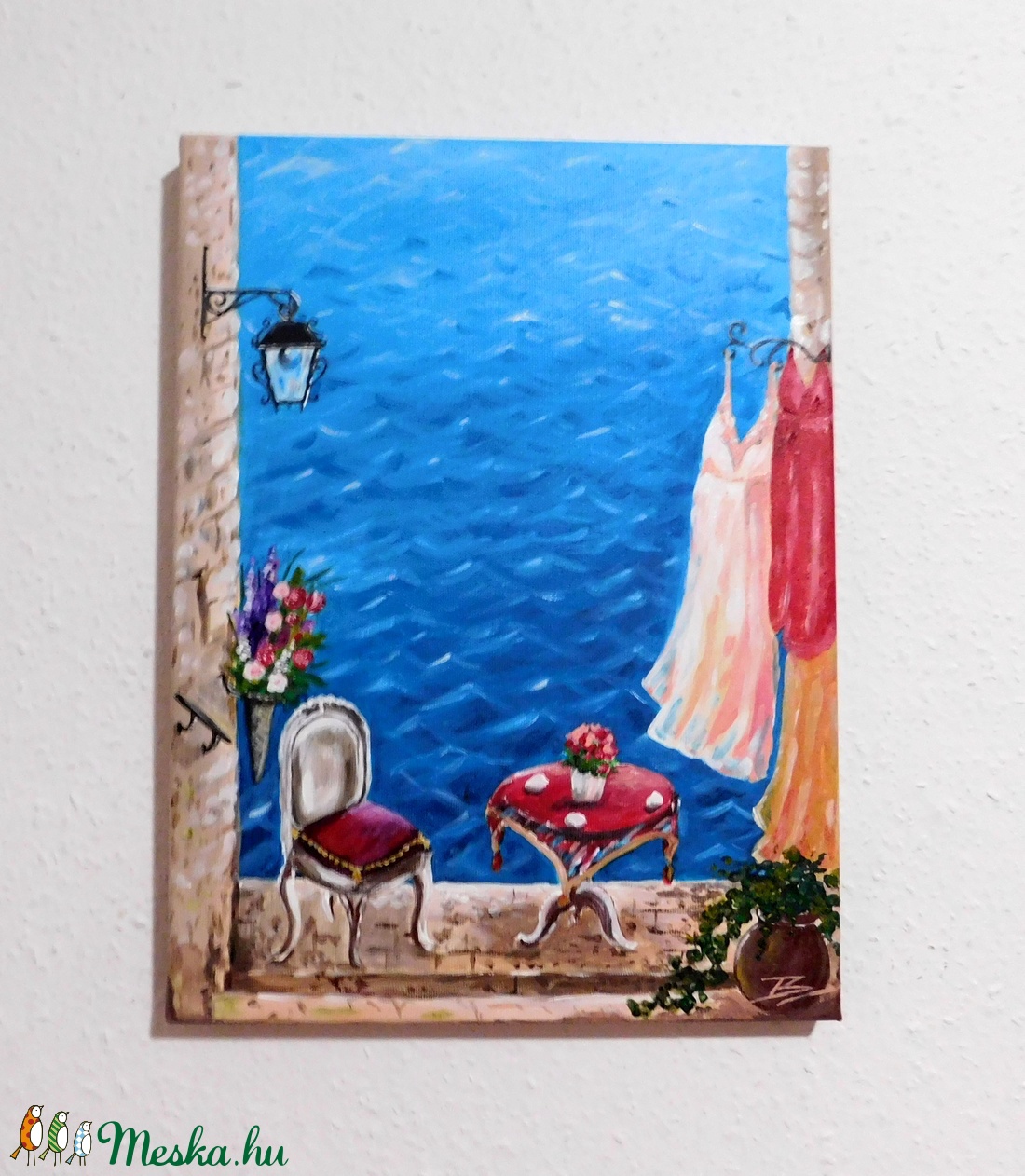 Rovinj - akril festmény - - Meska.hu Rovinj - akril festmény - - Meska.hu