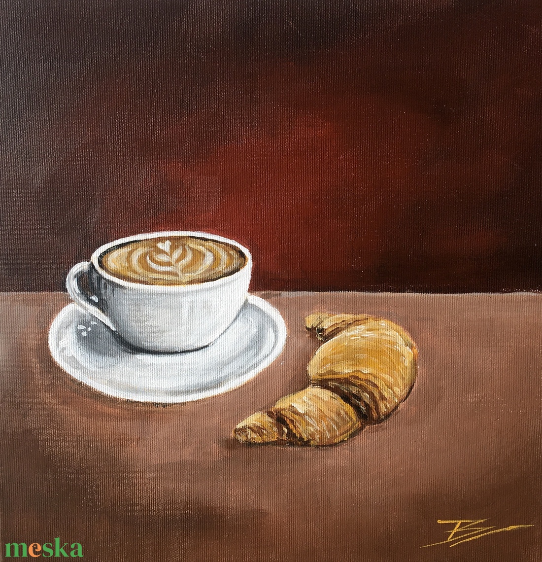 Coffee time - akril festmény - művészet - festmény - akril - Meska.hu Coffee time - akril festmény - művészet - festmény - akril - Meska.hu