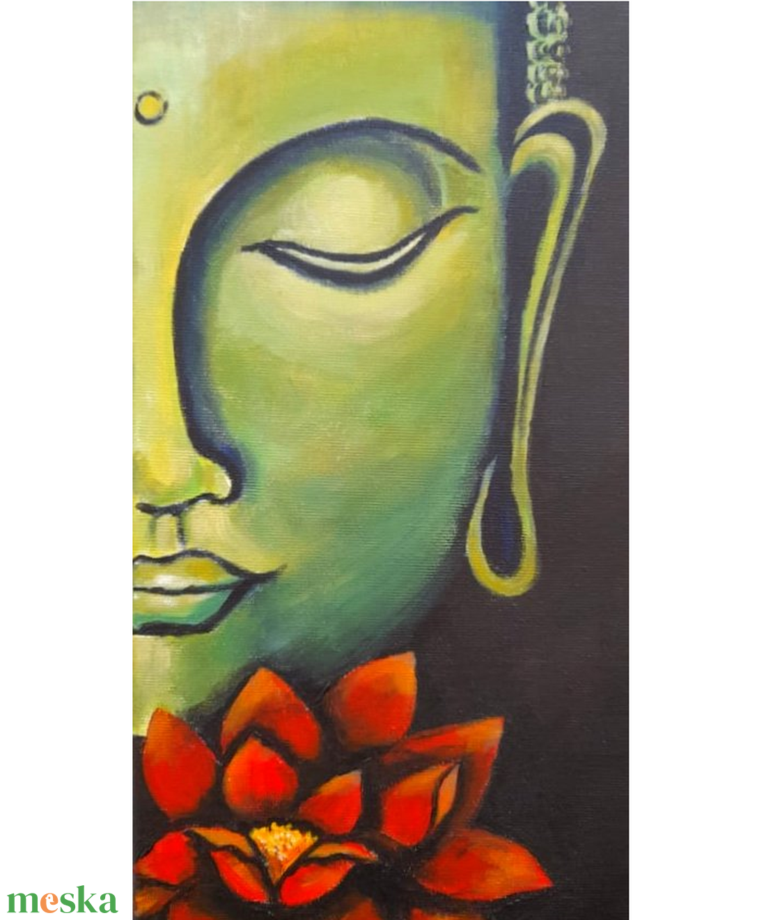 Buddha - akril festmény - művészet - festmény - akril - Meska.hu Buddha - akril festmény - művészet - festmény - akril - Meska.hu
