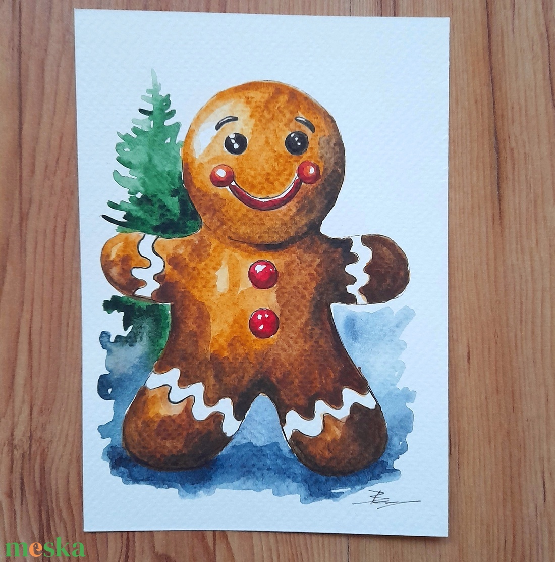 Kézzel festett téli karácsonyi képeslap - nem print! - karácsony - karácsonyi ajándékozás - karácsonyi képeslap, üdvözlőlap, ajándékkísérő - Meska.hu Kézzel festett téli karácsonyi képeslap - nem print! - karácsony - karácsonyi ajándékozás - karácsonyi képeslap, üdvözlőlap, ajándékkísérő - Meska.hu