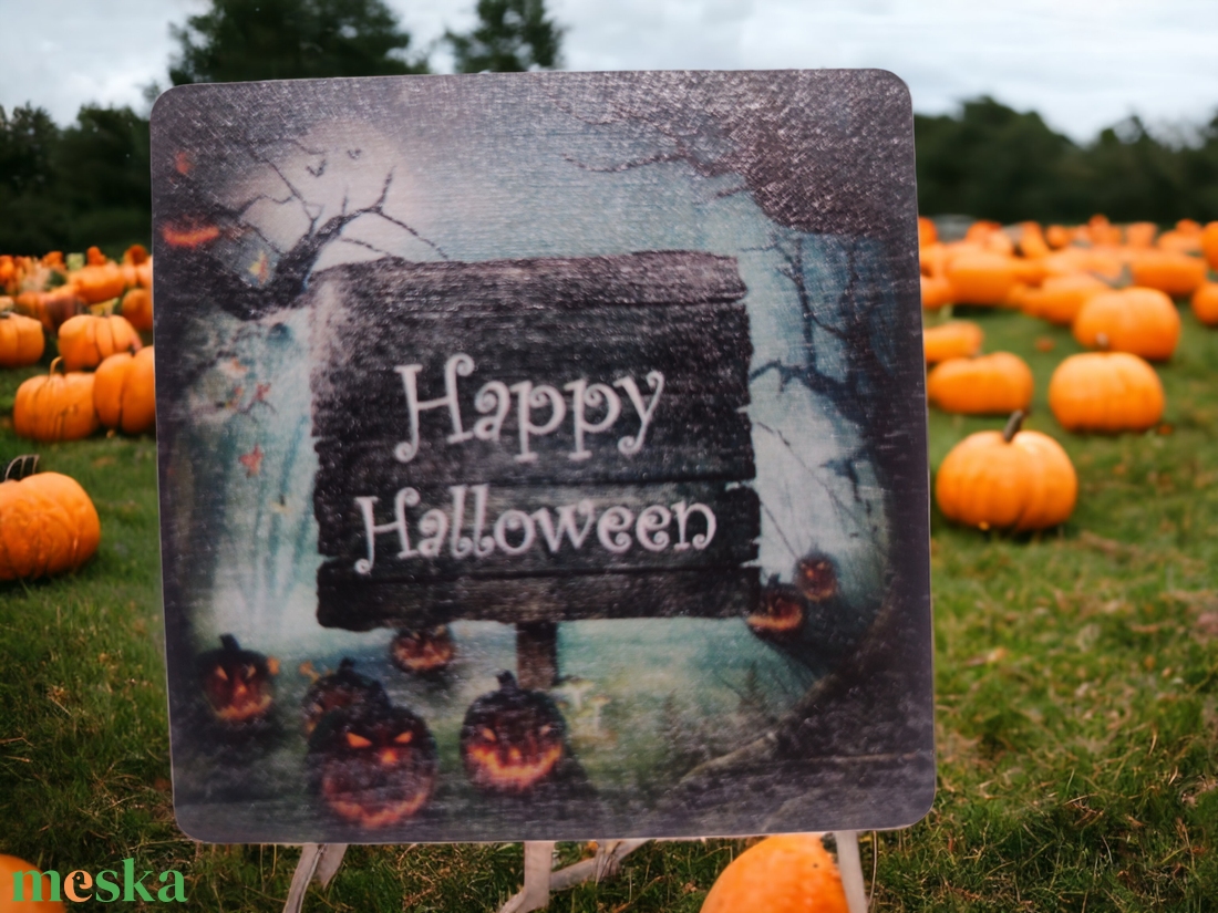 Happy Halloween hűtőmágnes - otthon & életmód - konyhafelszerelés, tálalás - konyhai dekoráció - hűtőmágnes - Meska.hu