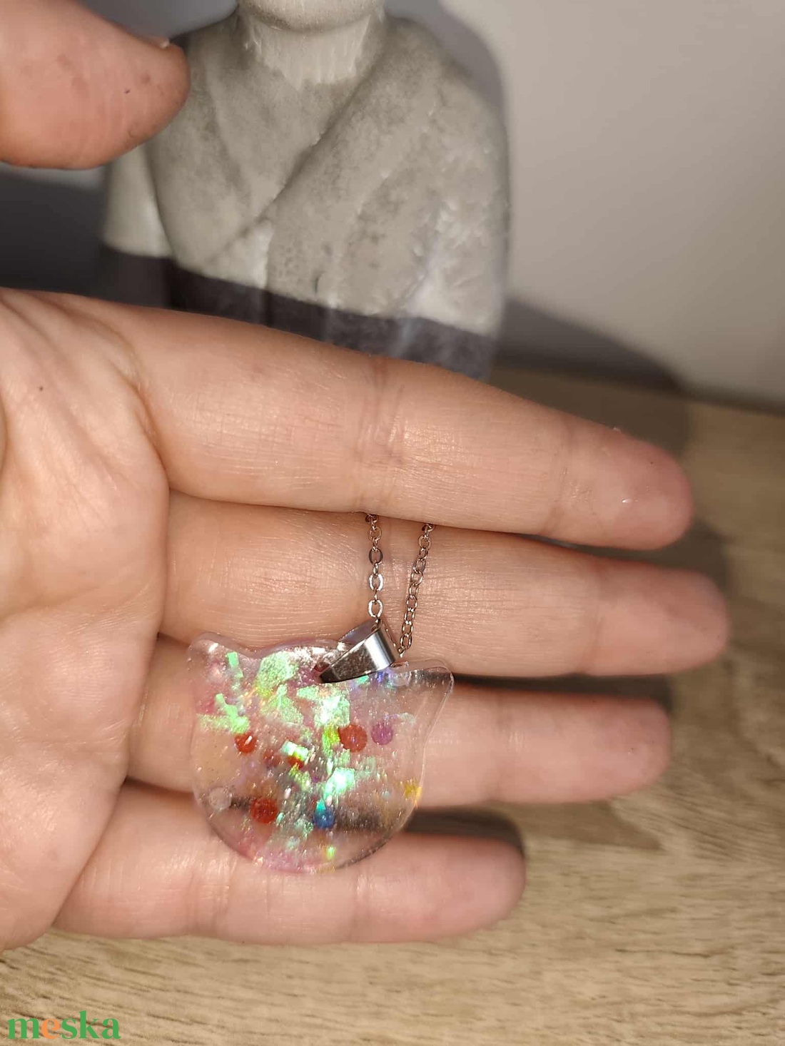 Cicás nyaklánc - ékszer - nyaklánc - medálos nyaklánc - Meska.hu