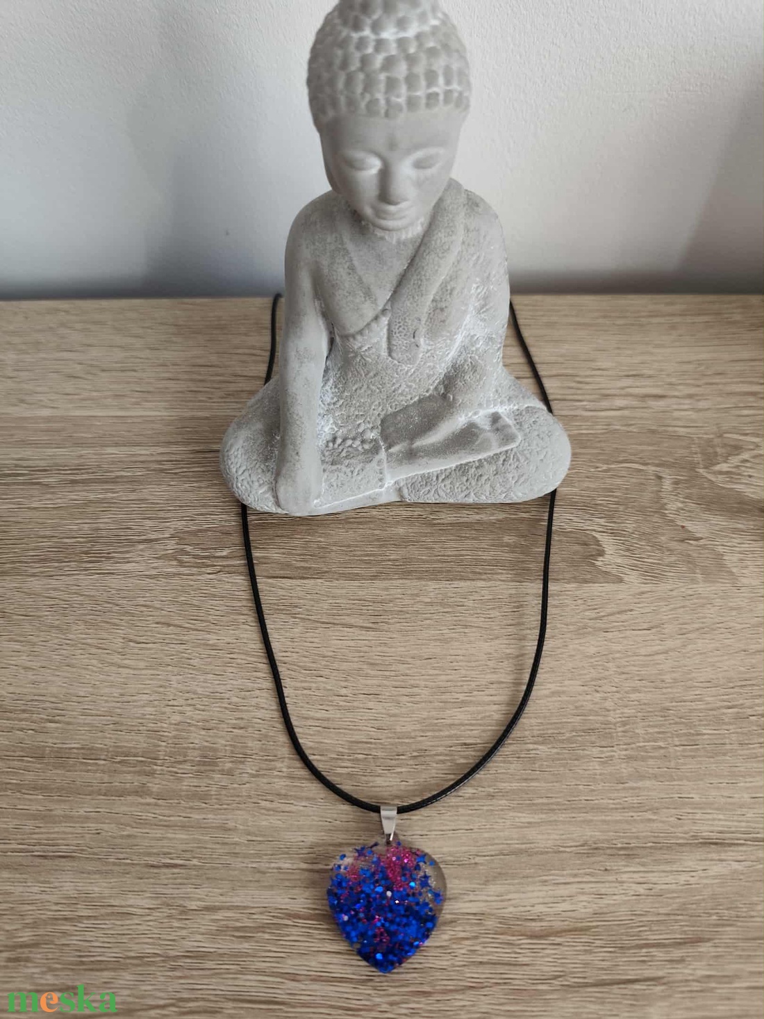 Szív alakú csodaszép nyaklánc - ékszer - nyaklánc - hosszú nyaklánc - Meska.hu