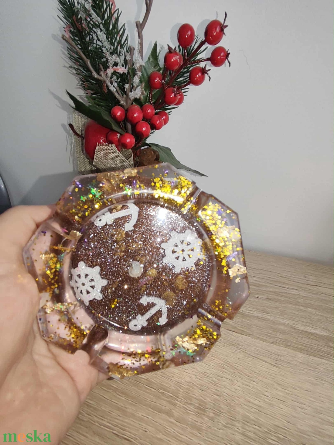 Hamutálca  - otthon & életmód - dekoráció - asztal és polc dekoráció - hamutál, öngyújtó, pipa - Meska.hu