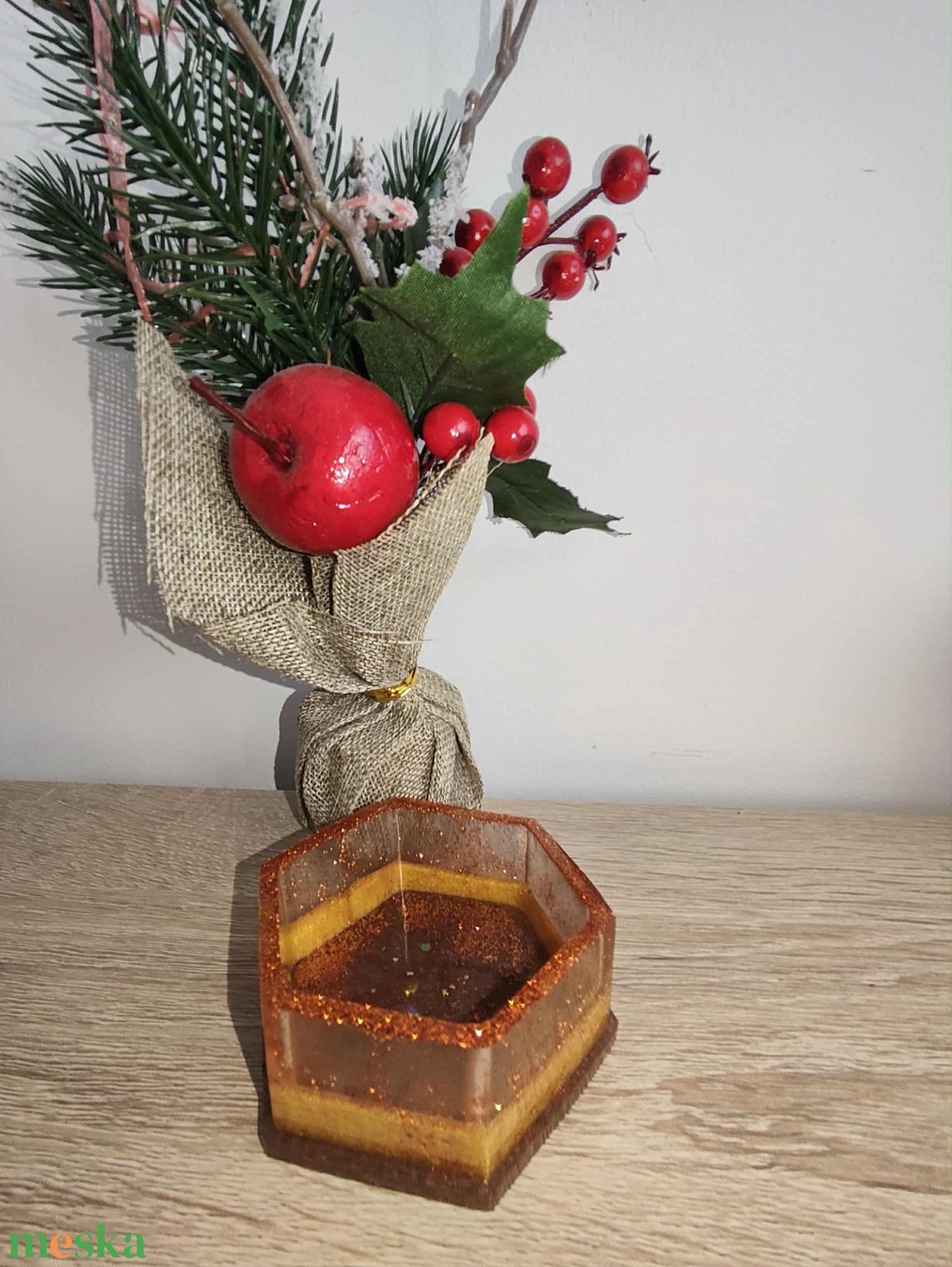 Kis csillogós tároló - ékszer - ékszertartó - ékszertartó tál - Meska.hu