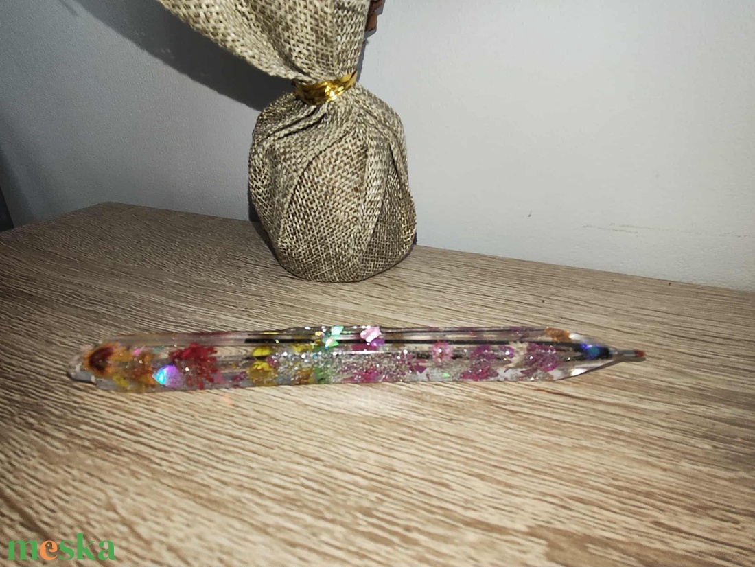 Szárított virágos toll - otthon & életmód - papír, írószer - ceruza & toll - Meska.hu