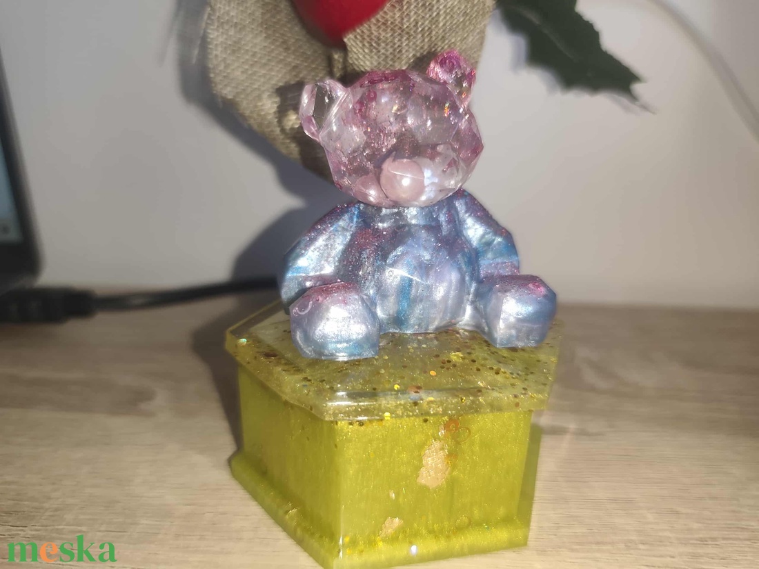 Kis   csillogós ékszerdoboz - ékszer - ékszertartó - ékszerdoboz - Meska.hu