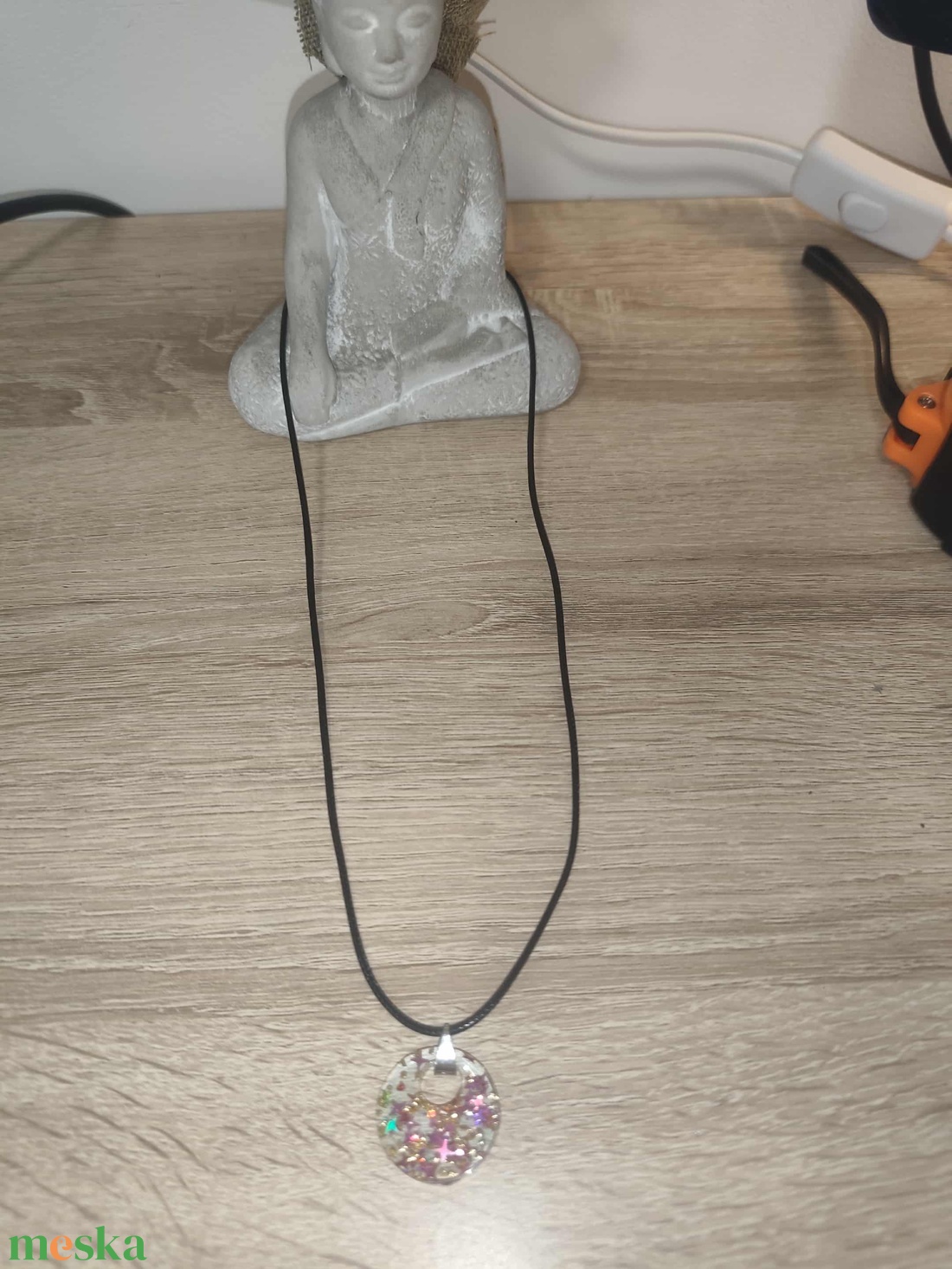 csillogó nyaklánc szett - ékszer - nyaklánc - hosszú nyaklánc - Meska.hu