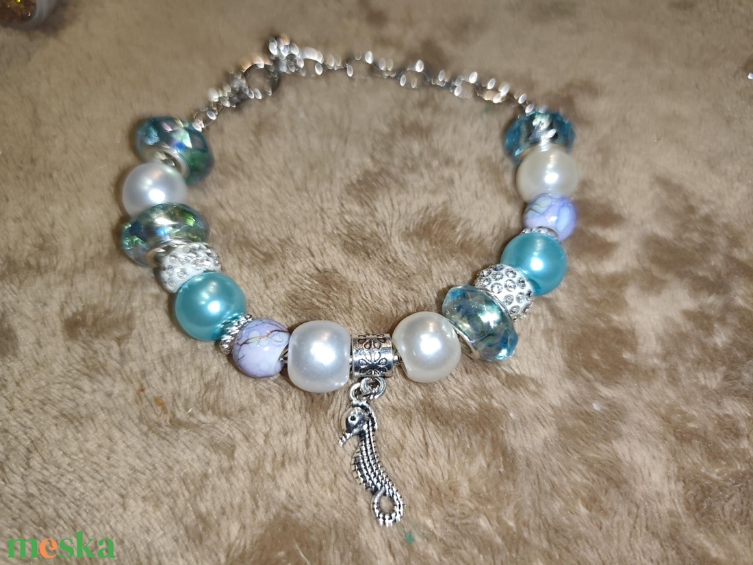 LAYANNA Tengervilág karkötő - ékszer - karkötő - karkötő medállal - Meska.hu