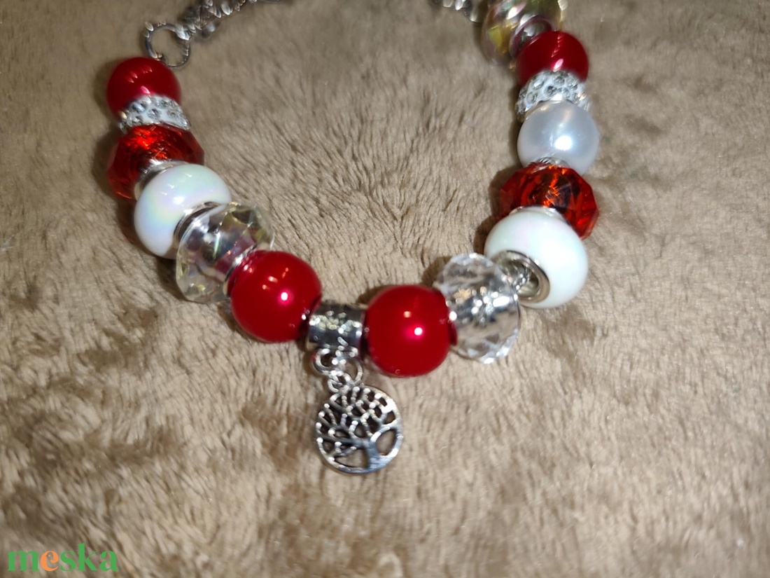 Layanna életfa Karkötő - ékszer - karkötő - karkötő medállal - Meska.hu