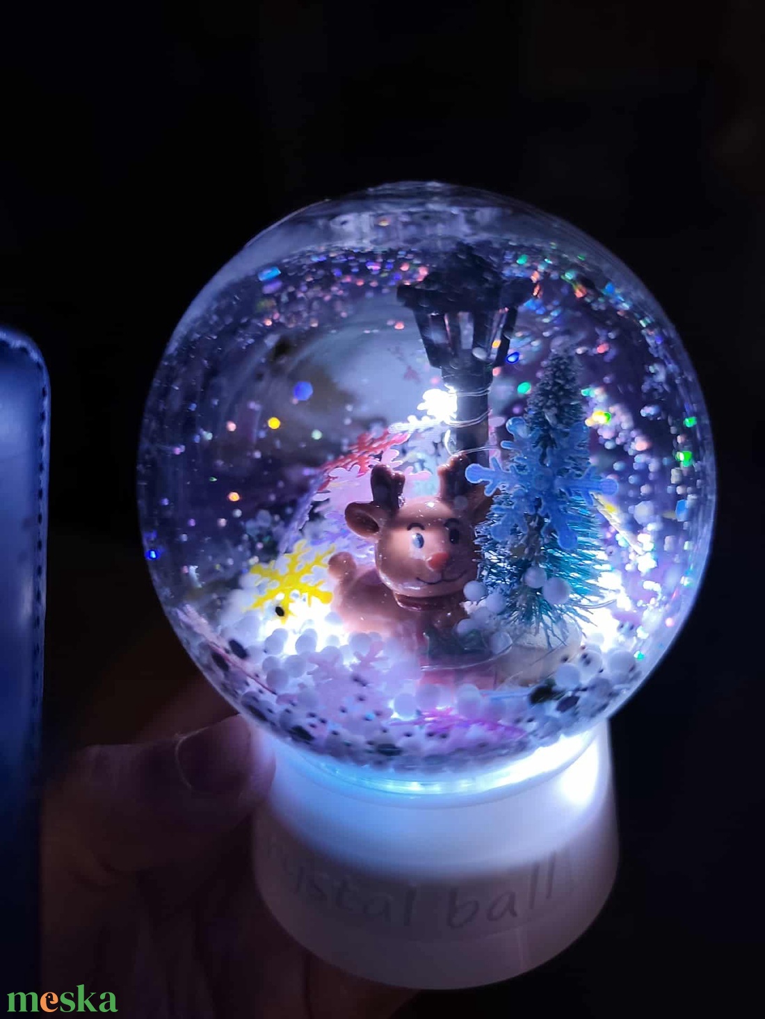 Layanna Csodagömb - karácsony - karácsonyi lakásdekoráció - karácsonyi lakásdíszek - Meska.hu