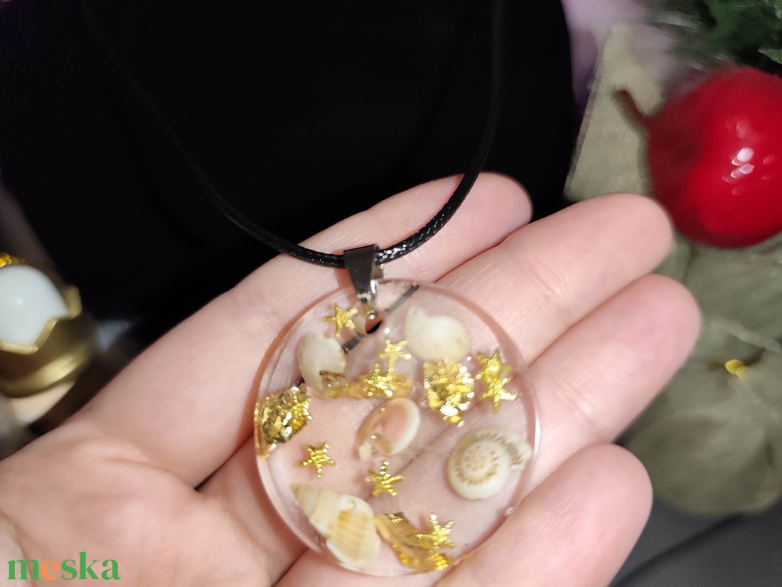 Layanna Egyszerűen Tengeri Nyalkánc - ékszer - nyaklánc - medálos nyaklánc - Meska.hu