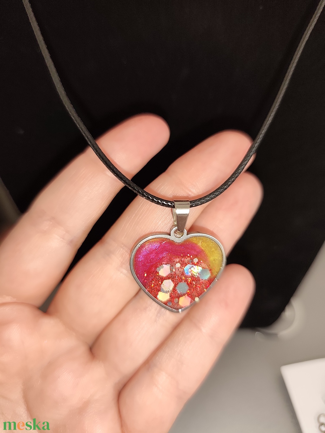 LAYANNA csupasziv nyaklánc  - ékszer - nyaklánc - medálos nyaklánc - Meska.hu