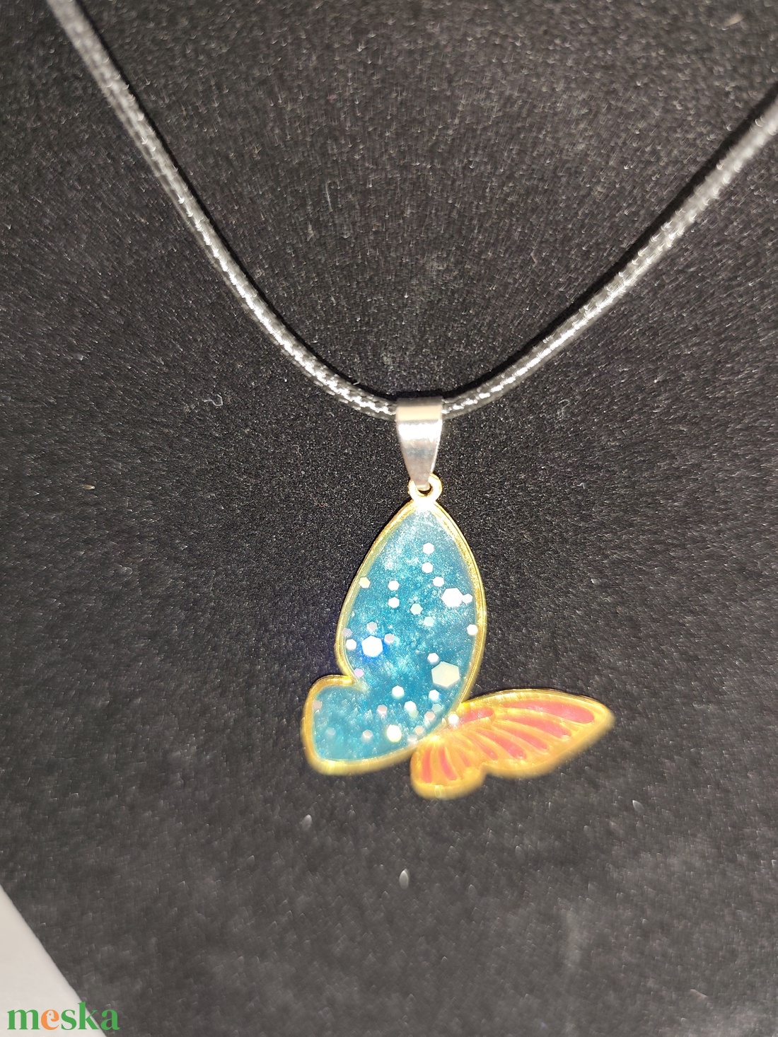 LAYANNA álom pillangó nyaklánc  - ékszer - nyaklánc - medálos nyaklánc - Meska.hu