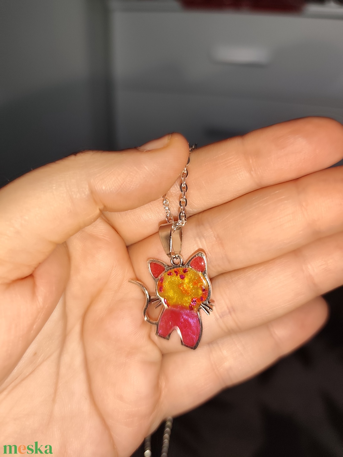 LAYANNA kids cic�s nyakl�nc - ékszer - nyaklánc - medálos nyaklánc - Meska.hu