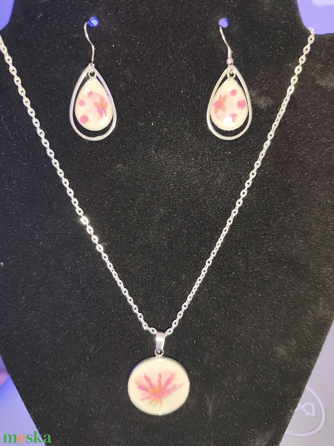 Natúr szépség szett - ékszer - ékszerszett - Meska.hu