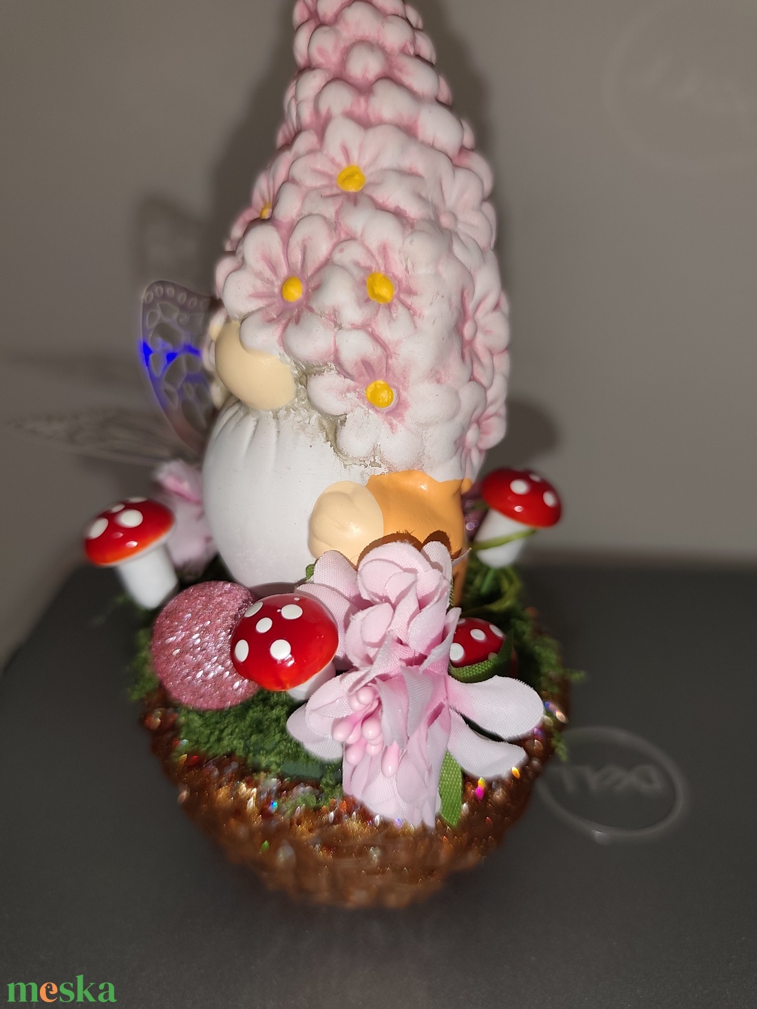 Törpés asztali dísz  - otthon & életmód - dekoráció - asztal és polc dekoráció - asztaldísz - Meska.hu