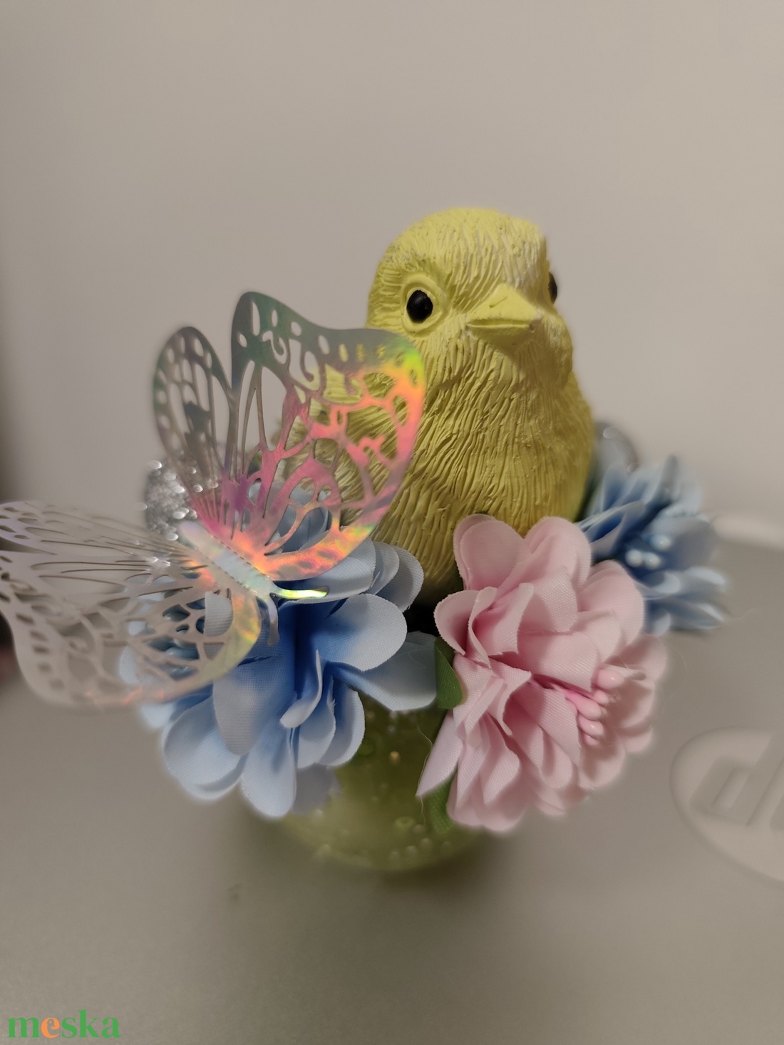 Mad�rk�s asztali dísz  - otthon & életmód - dekoráció - asztal és polc dekoráció - asztaldísz - Meska.hu