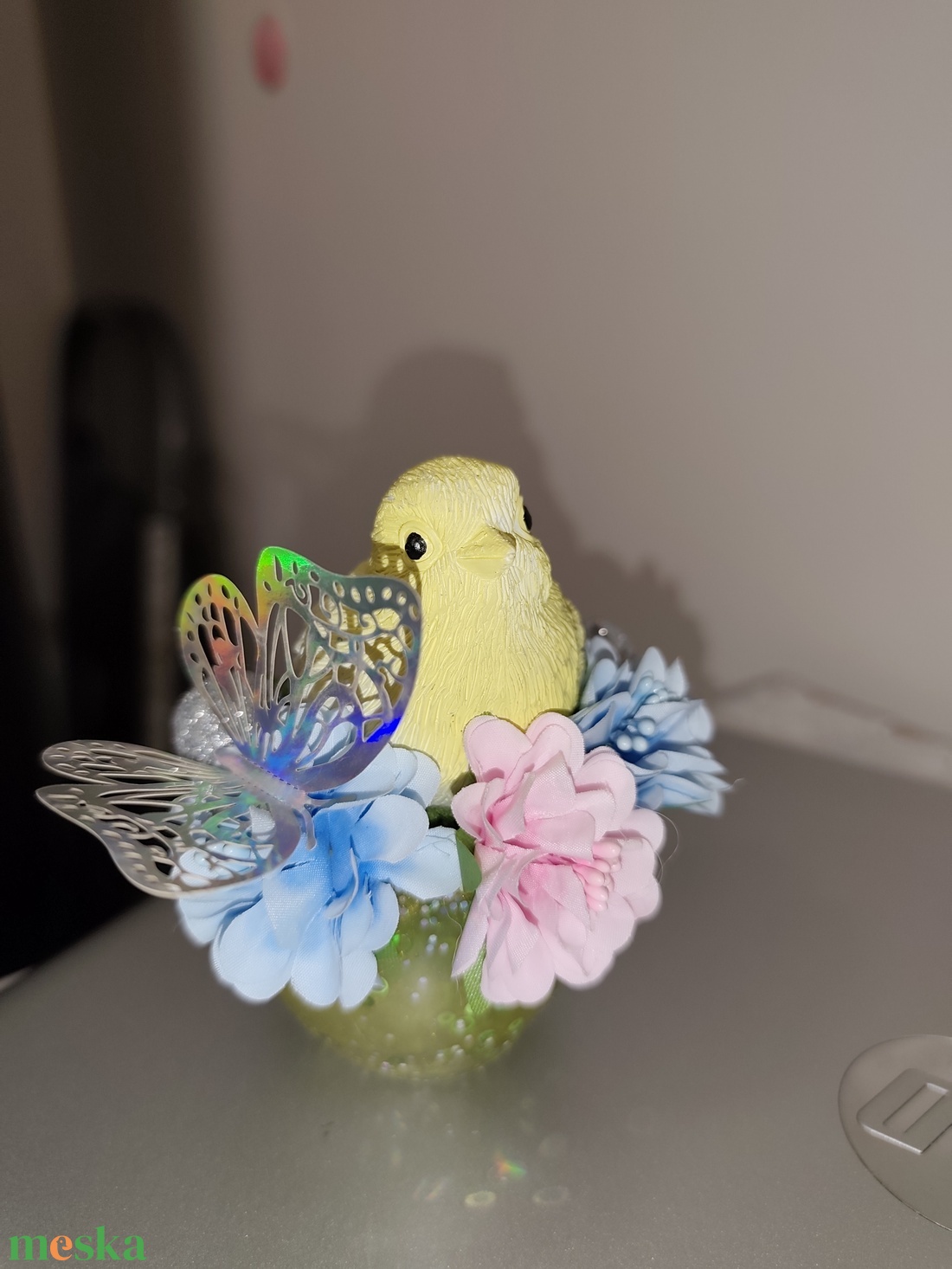 Mad�rk�s asztali dísz  - otthon & életmód - dekoráció - asztal és polc dekoráció - asztaldísz - Meska.hu