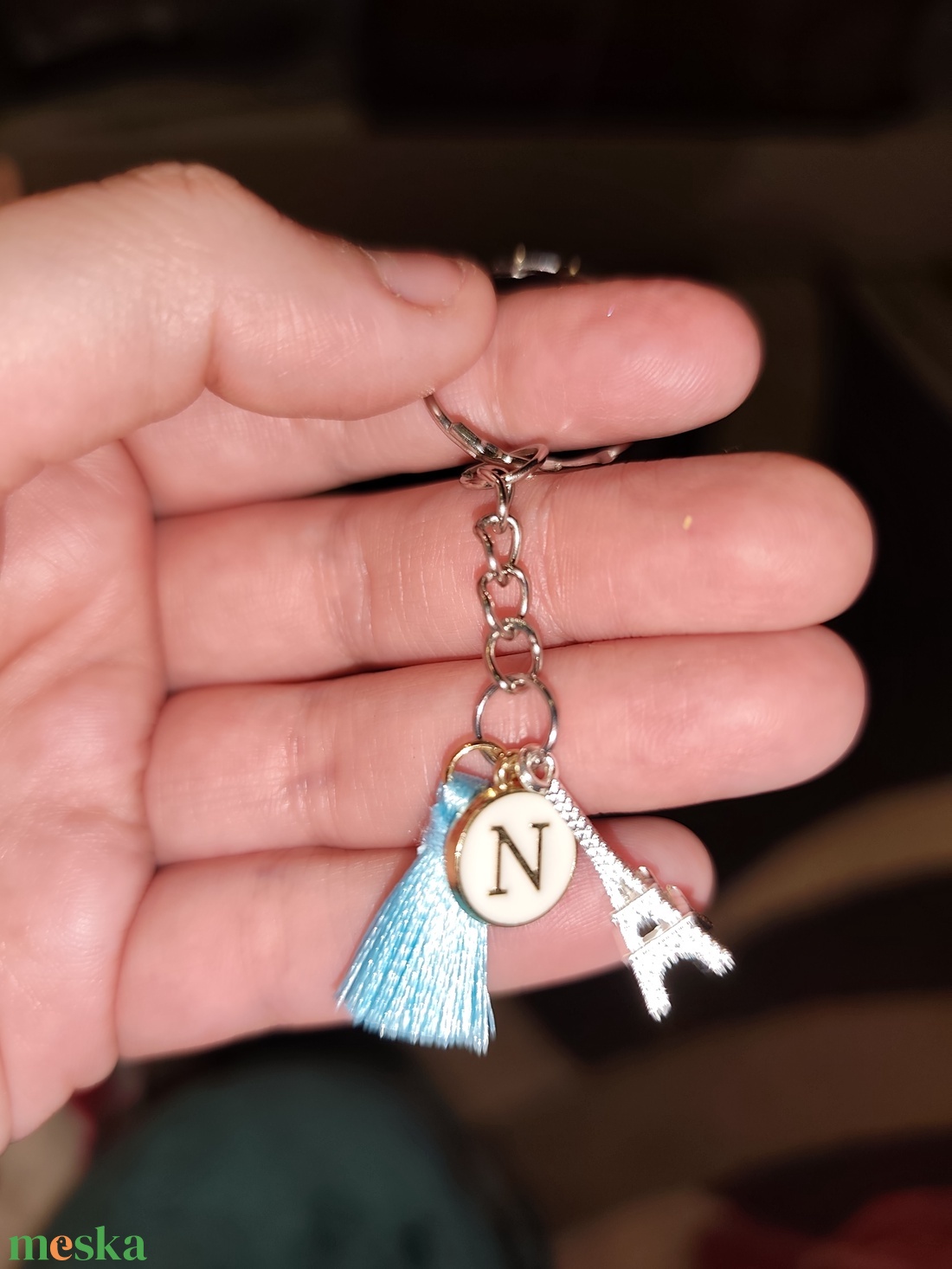 Betűs kulcstartó - táska & tok - kulcstartó & táskadísz - kulcstartó - Meska.hu