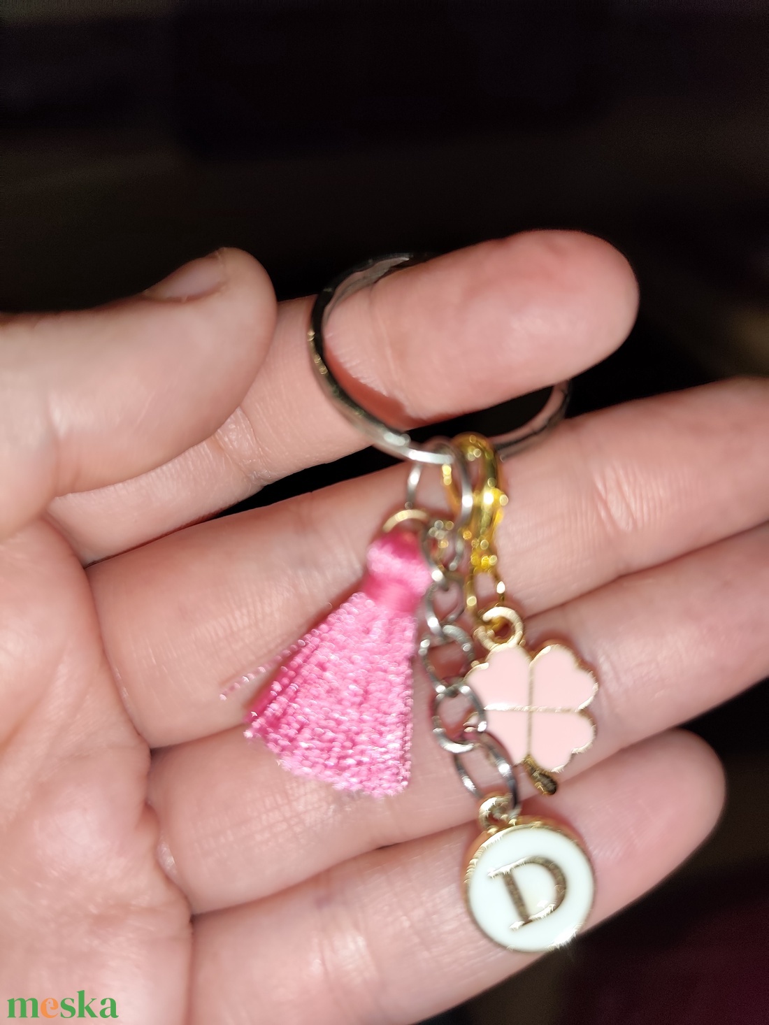 Betűs kulcstartó - táska & tok - kulcstartó & táskadísz - kulcstartó - Meska.hu