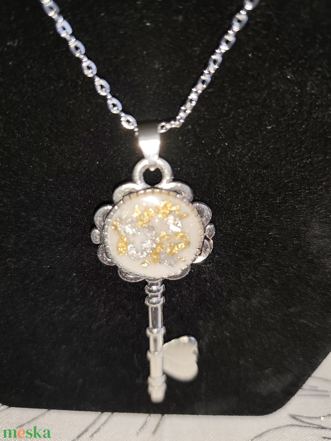 Kulcs med�los nyakl�nc - ékszer - nyaklánc - medálos nyaklánc - Meska.hu