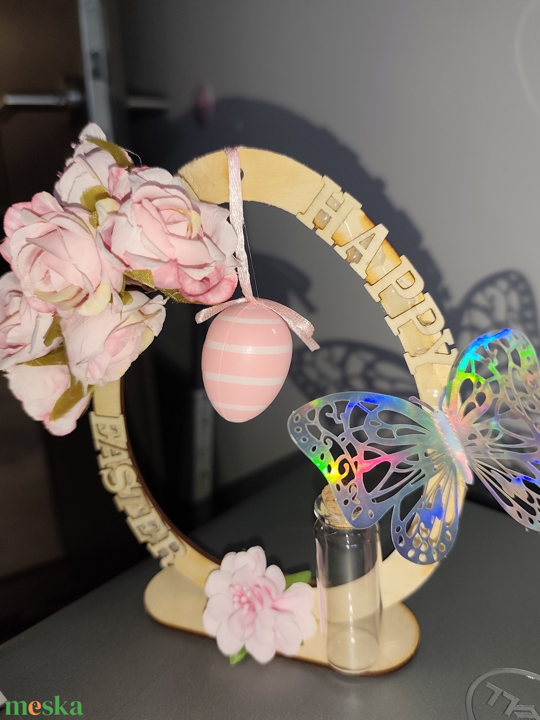 Tavaszi nyári asztaldísz  - otthon & életmód - dekoráció - asztal és polc dekoráció - asztaldísz - Meska.hu