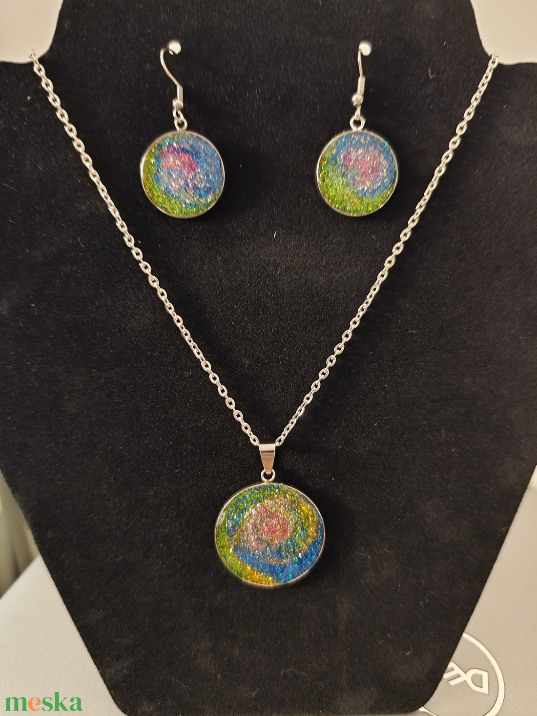 Kozmosz ékszer szett - ékszer - ékszerszett - Meska.hu