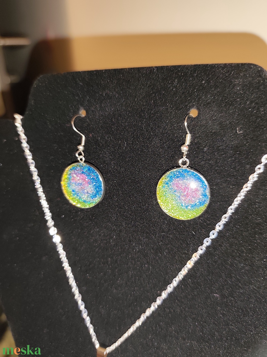 Kozmosz ékszer szett - ékszer - ékszerszett - Meska.hu