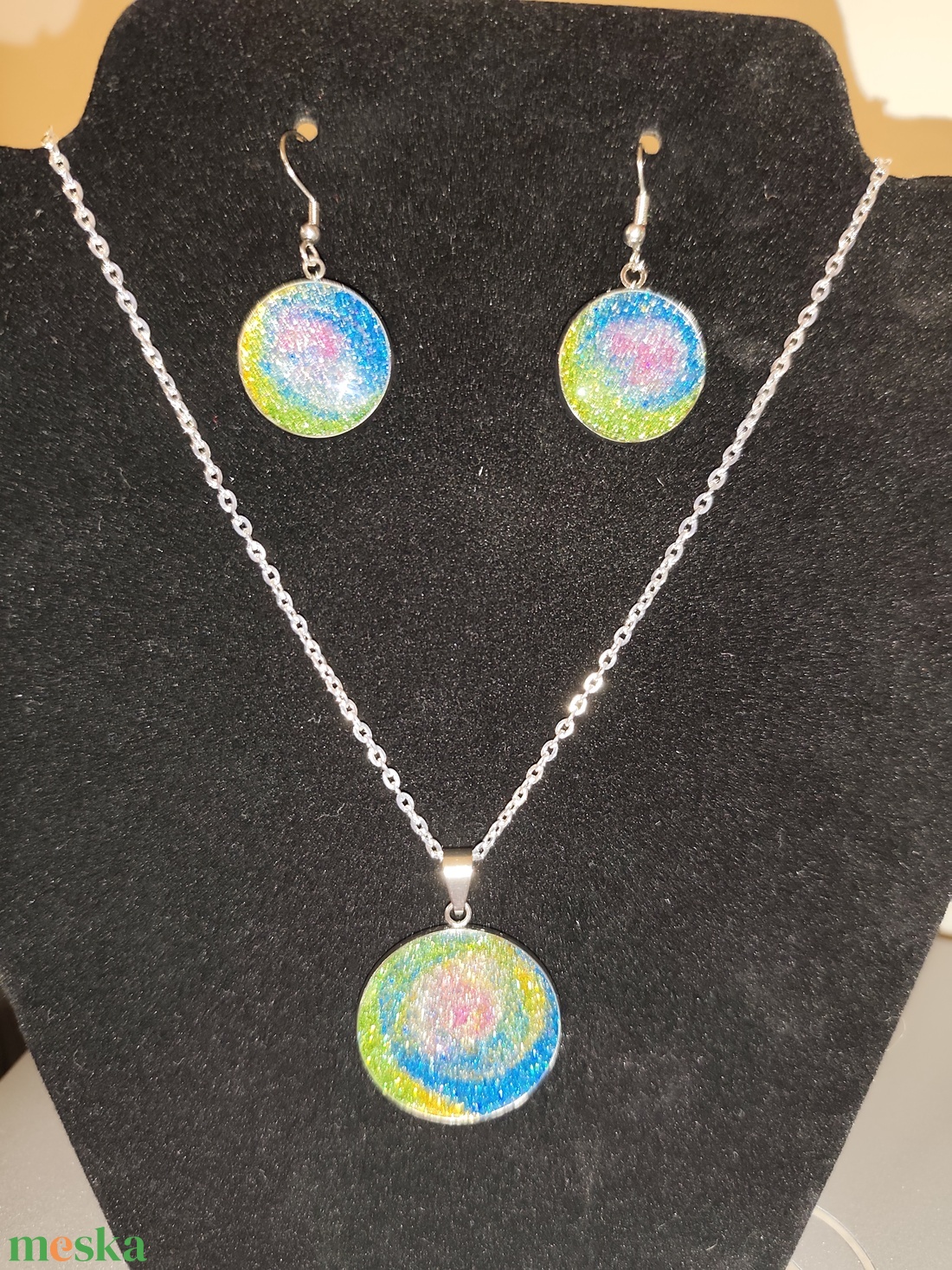 Kozmosz ékszer szett - ékszer - ékszerszett - Meska.hu