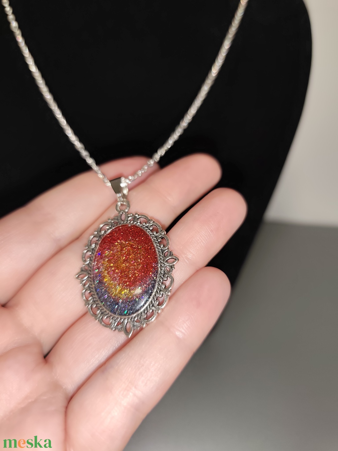 Vintage stílusú nyakl�nc  - ékszer - nyaklánc - medálos nyaklánc - Meska.hu