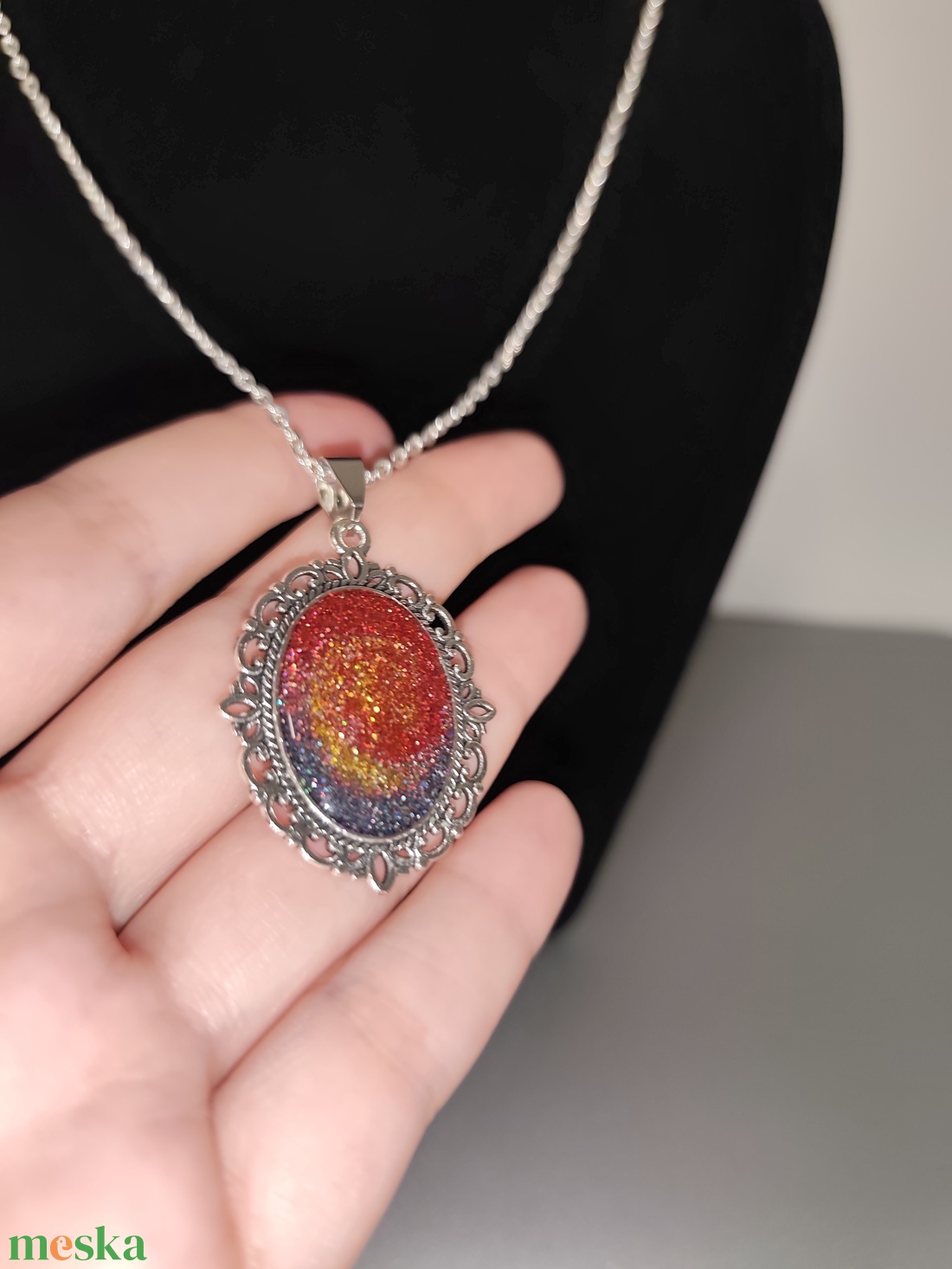 Vintage stílusú nyakl�nc  - ékszer - nyaklánc - medálos nyaklánc - Meska.hu