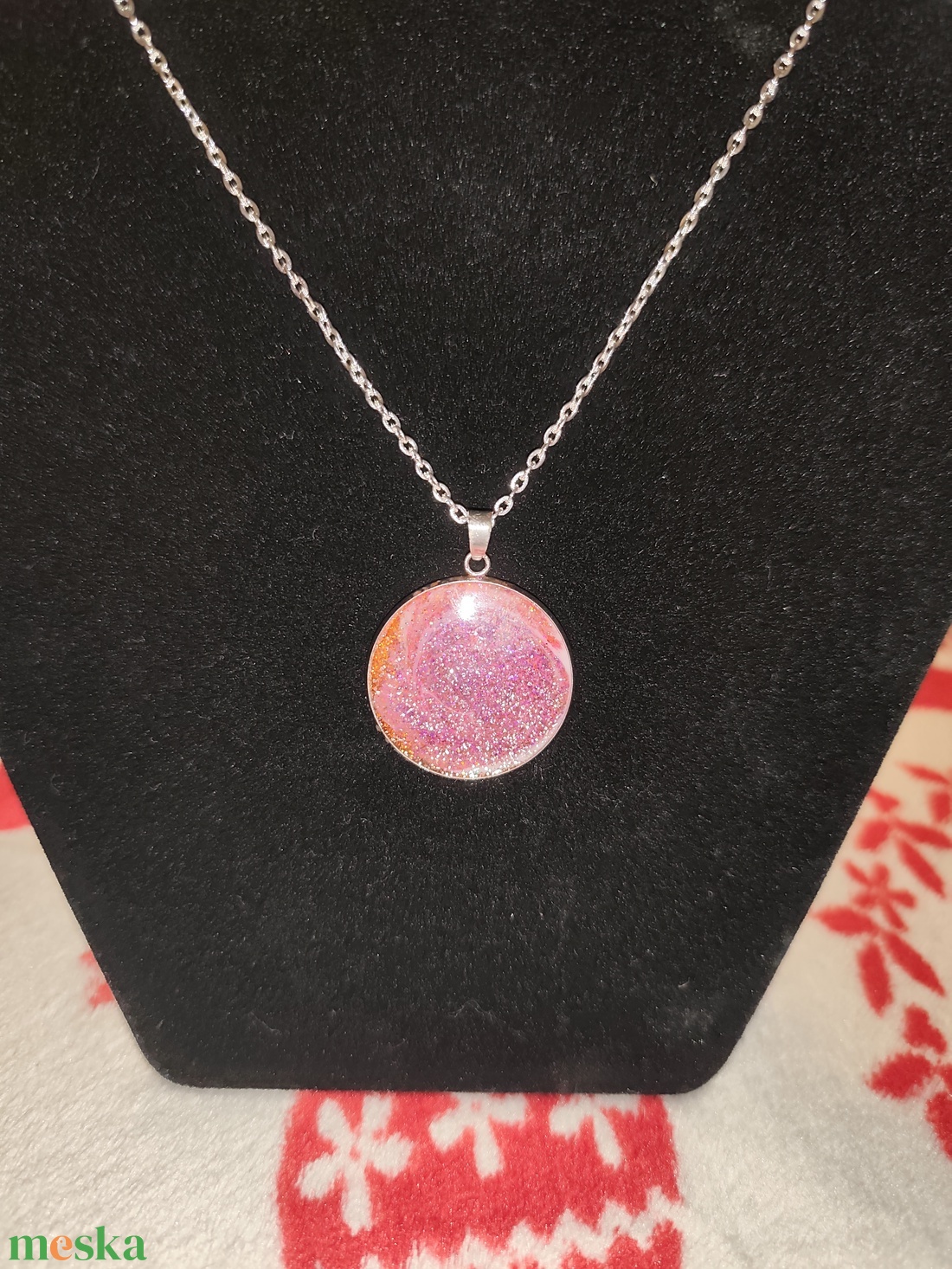 Kozmosz nyaklánc  - ékszer - nyaklánc - medálos nyaklánc - Meska.hu