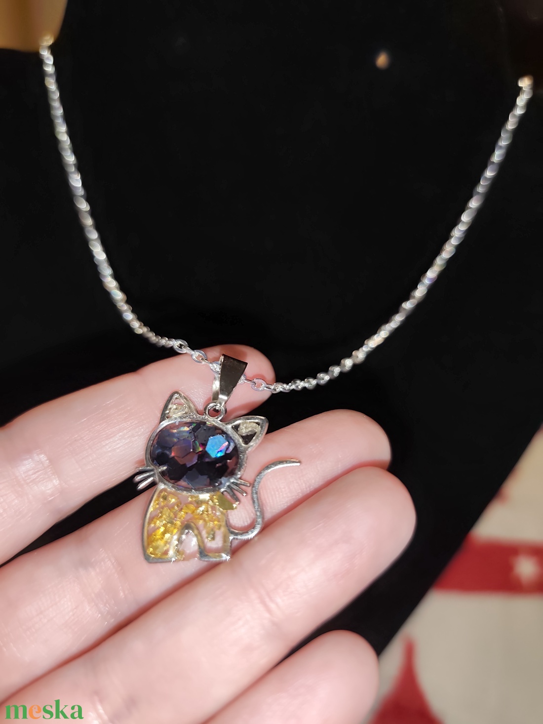 Cic�s nyakl�nc  - ékszer - nyaklánc - medálos nyaklánc - Meska.hu