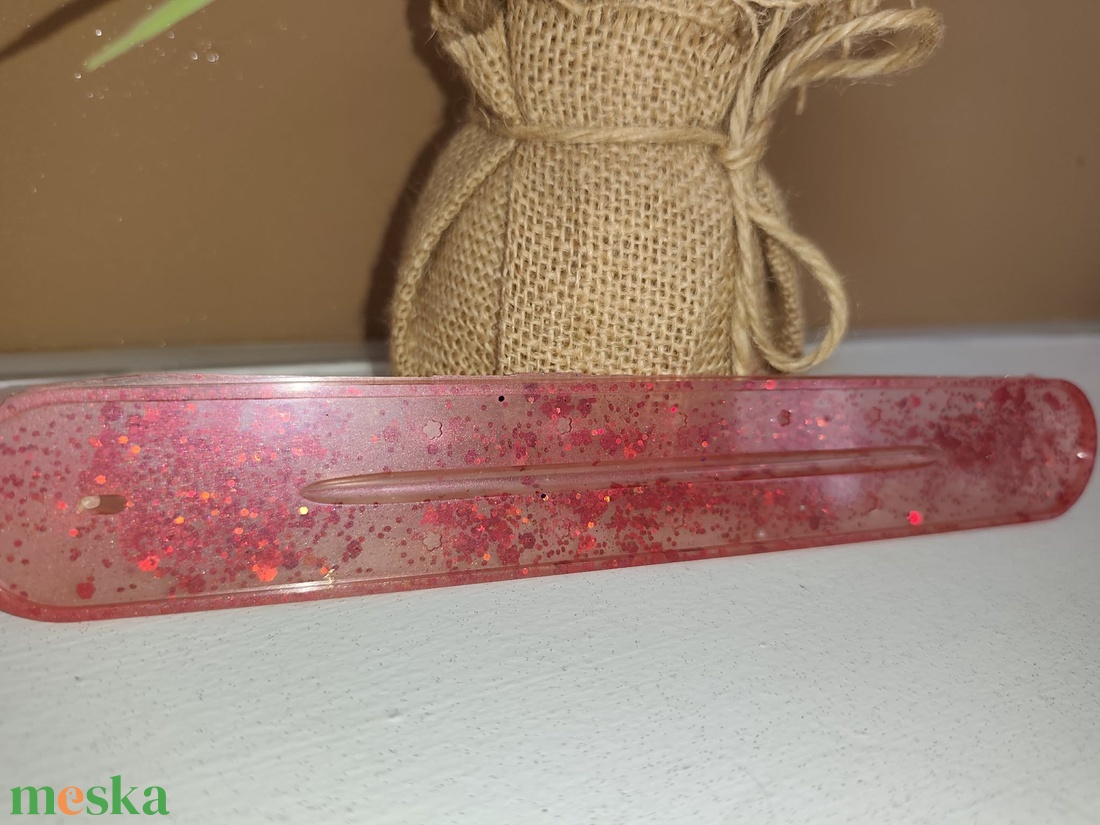 Piros füstölő tartó - otthon & életmód - dekoráció - spiritualitás - füstölő és füstölőtartó - Meska.hu