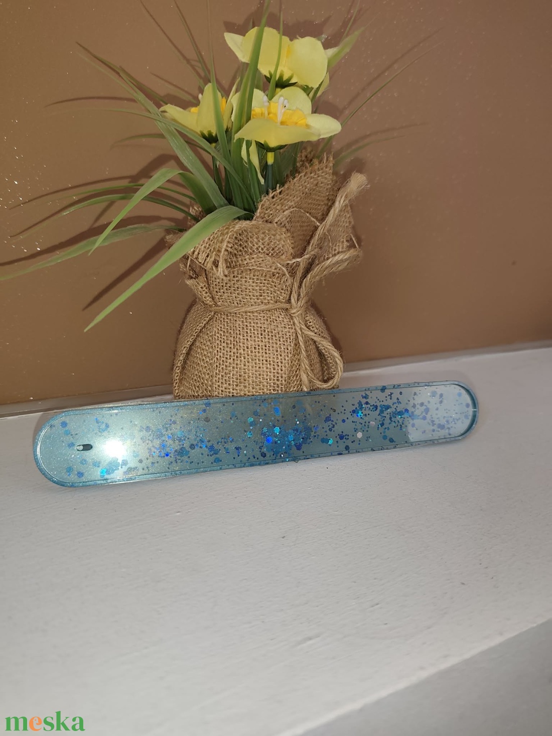 Kék színű füstölő tartó - otthon & életmód - dekoráció - spiritualitás - füstölő és füstölőtartó - Meska.hu