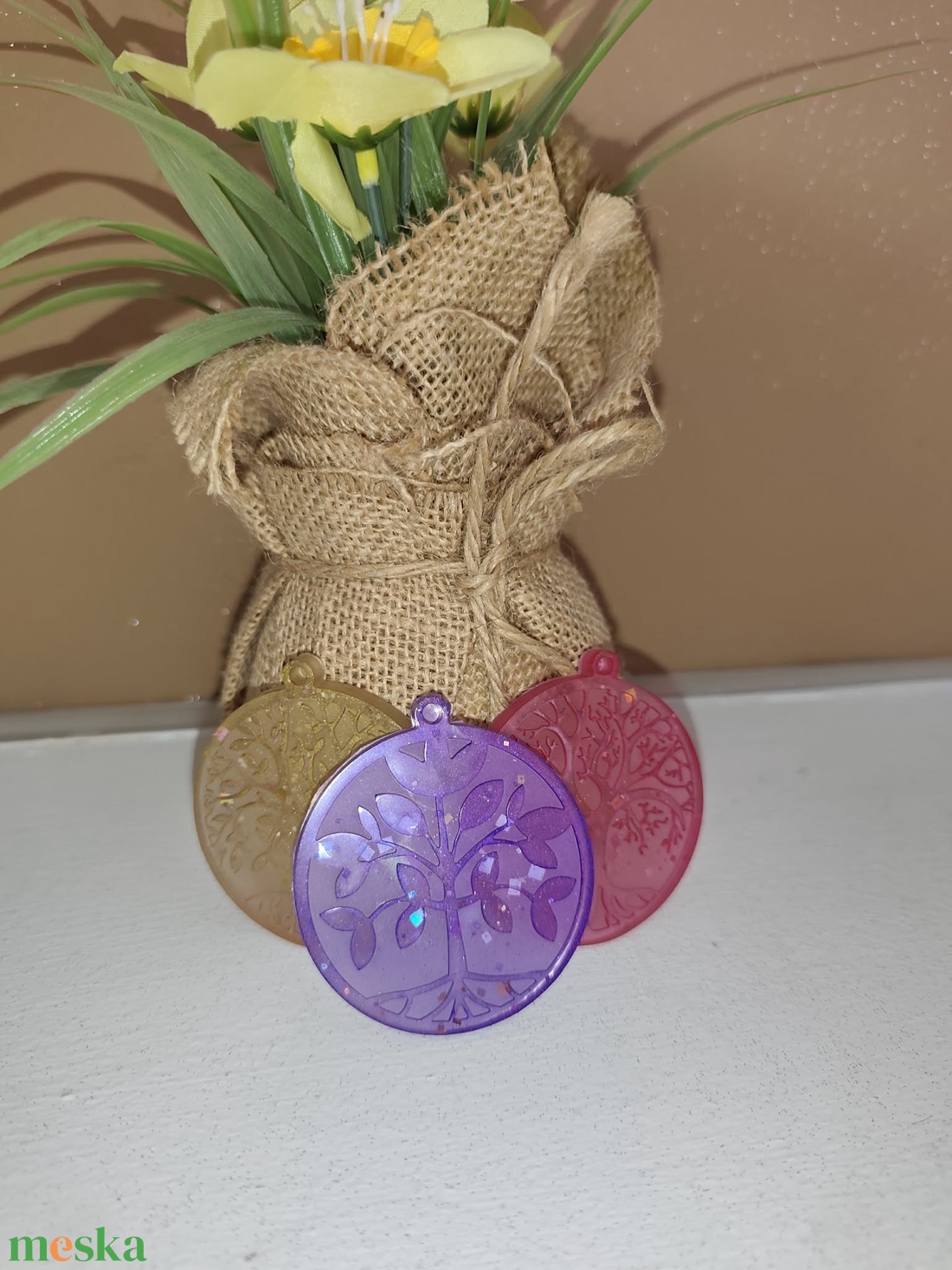 Életfa  akasztható dísz  - otthon & életmód - dekoráció - fali és függő dekoráció - függődísz - Meska.hu