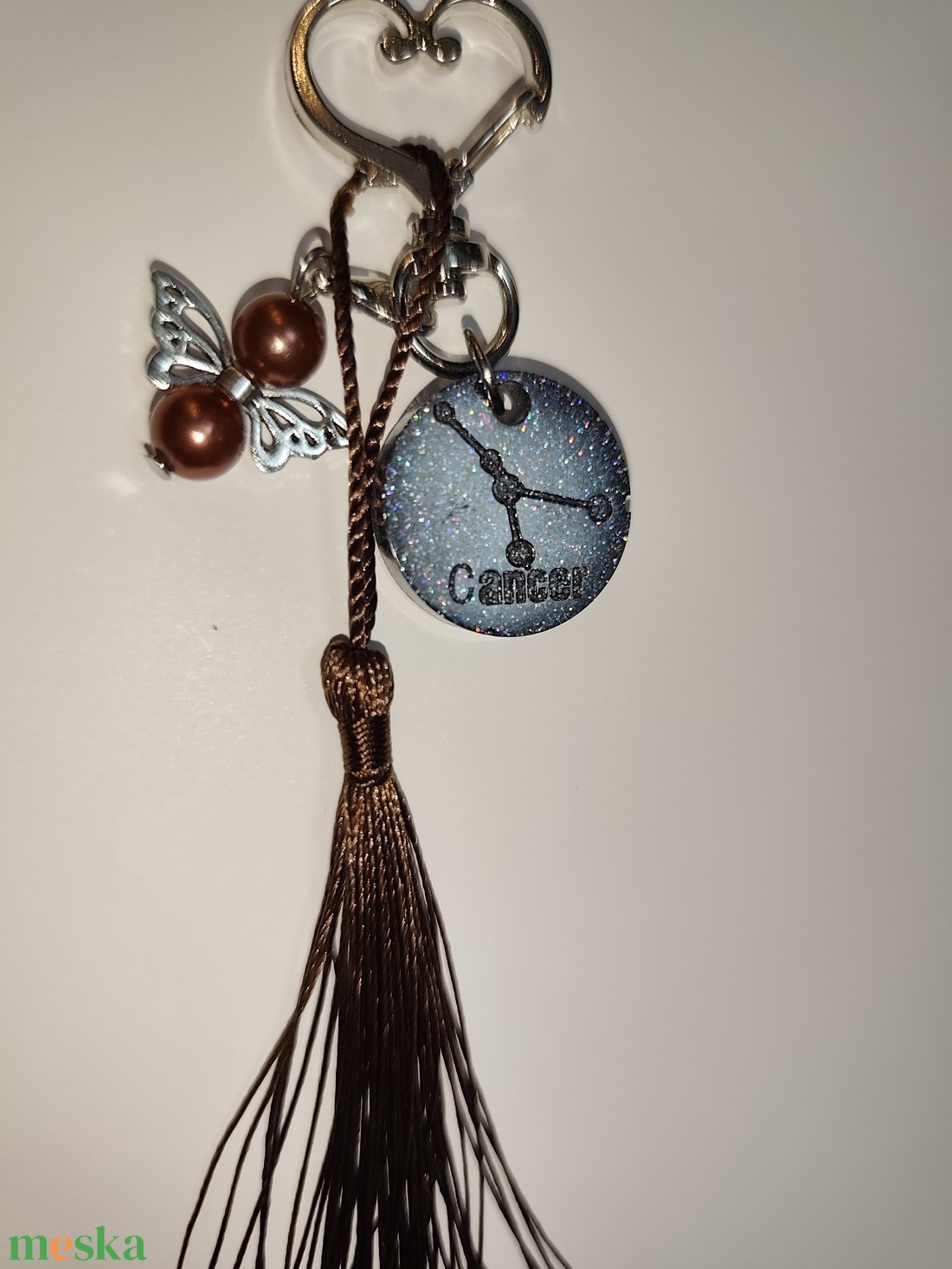 R�k horoszkópos kulcstartó  - táska & tok - kulcstartó & táskadísz - kulcstartó - Meska.hu